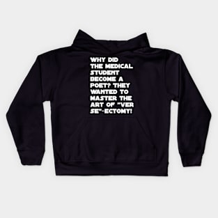 Funny medical students jokes Kids Hoodie